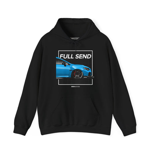 Full Send 2015+ Hyper Blue Hoodie