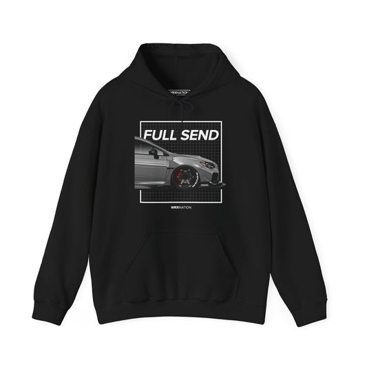 Full Send 2015+ Gray Hoodie