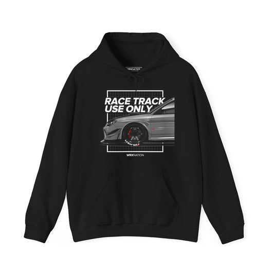 Race Track Use Only - Gray/Black V2 Hoodie