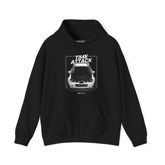 Hawkeye Time Attack White Hoodie