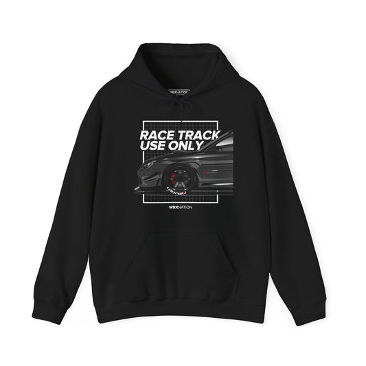Race Track Use Only - Black/Black Hoodie