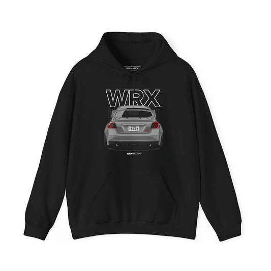 VA Chassis Rear Gray Hoodie