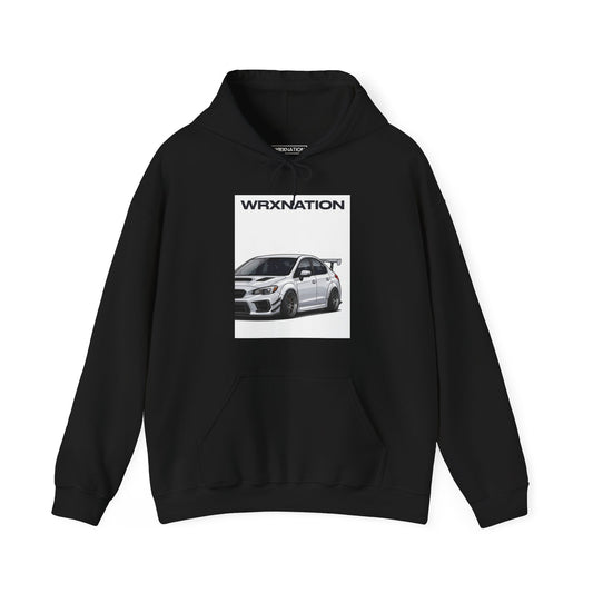 White VA Solid Hoodie