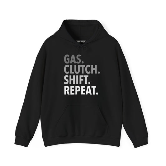 Gas Clutch Shift Repeat Hoodie