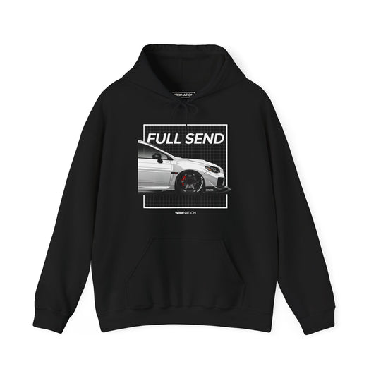 Full Send 2015+ White Hoodie