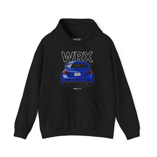 VA Chassis Rear Blue Hoodie