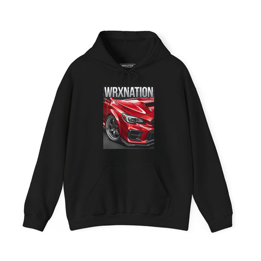 Red VA Closeup V2 Hoodie