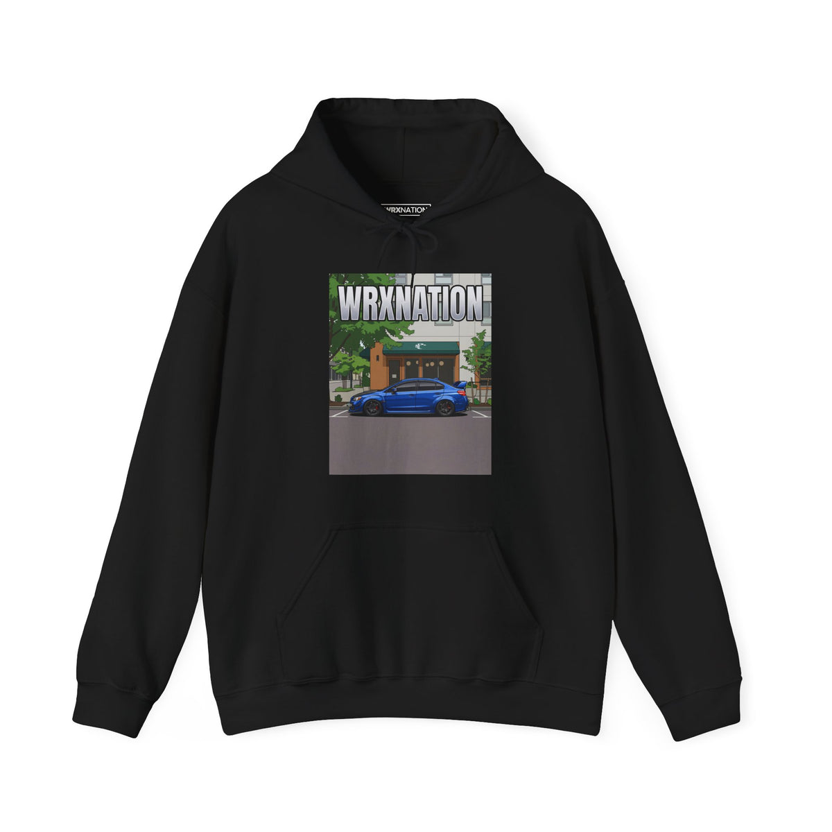 Blue VA Coffee Hoodie