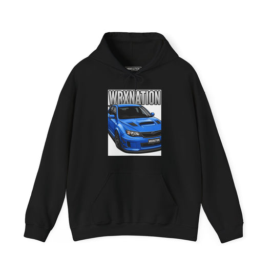 Blue GR Hatch Closeup Hoodie