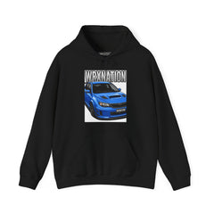 Blue GR Hatch Closeup Hoodie