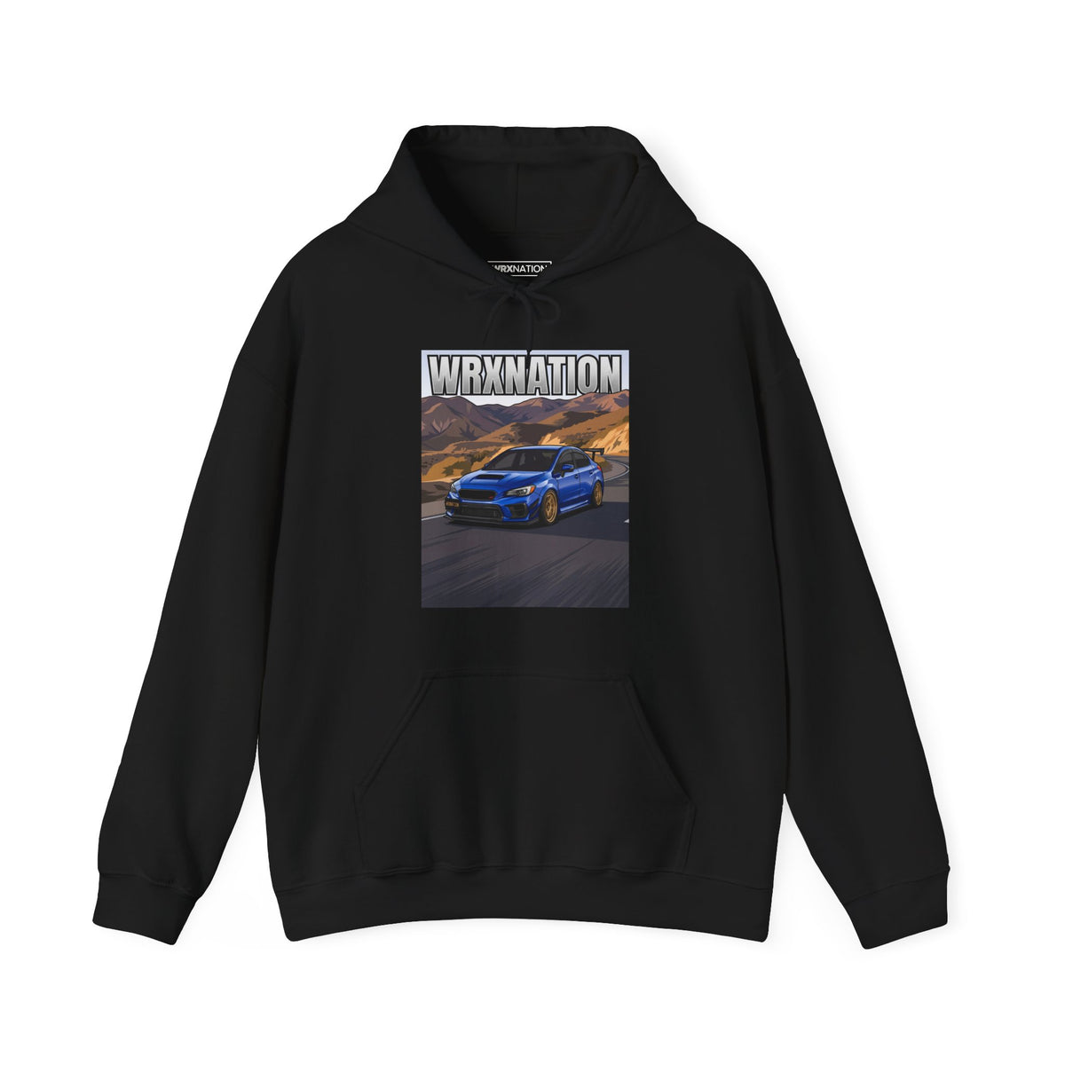 Blue VA Mountain Hoodie