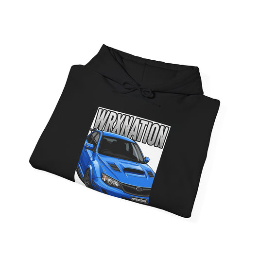 Blue GR Hatch Closeup Hoodie