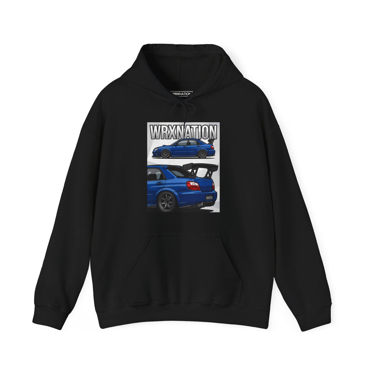 Blue GD Split Hoodie