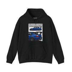 Blue GD Split Hoodie