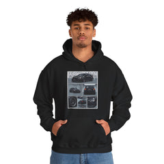 Black VA Collage V1 Hoodie