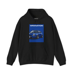 Blue Bugeye Solid Hoodie