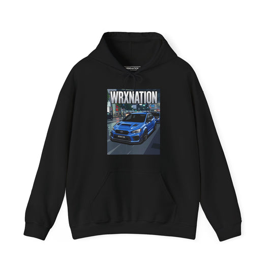Blue VA City Night V2 Hoodie