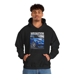 Blue VA Closeup V2 Hoodie