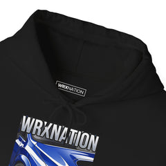 Blue VA Closeup V4 Hoodie