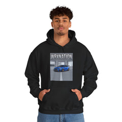 Blue VA Parking Garage V2 Hoodie