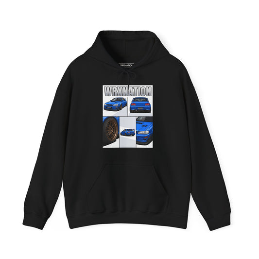 Blue GC Collage Hoodie
