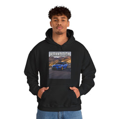 Blue VA Mountain Hoodie