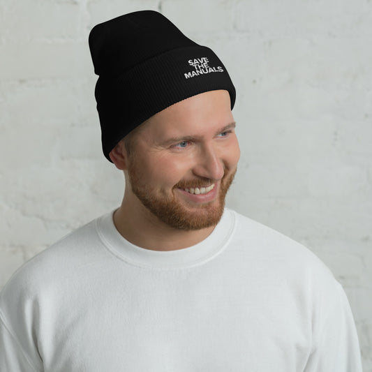 Save The Manuals Beanie